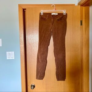 Joe Fresh Slim Brown Cords